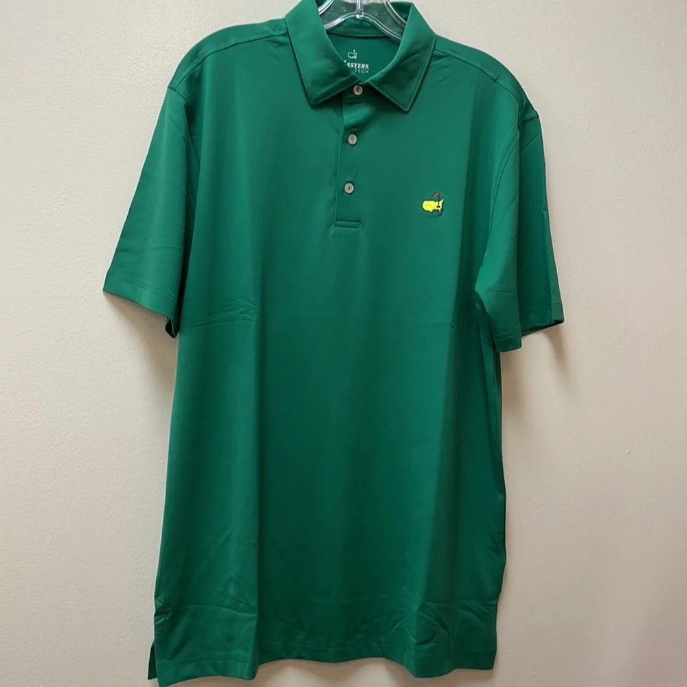 2026 Masters Tournament Men's Performance Tech Pine Green Golf Shirt!!🔥🔥🔥 - Picture 6 of 16